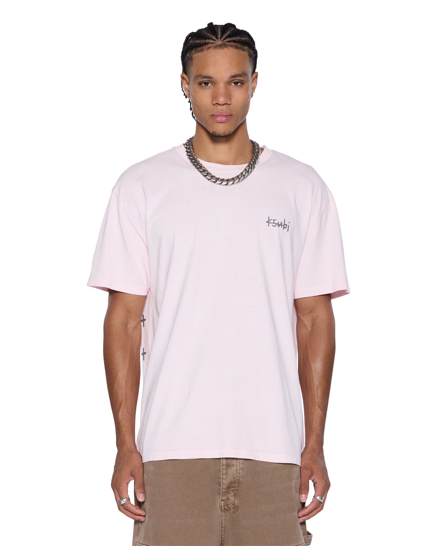 ALLDAY BIGGIE SS TEE ICE QUARTZ