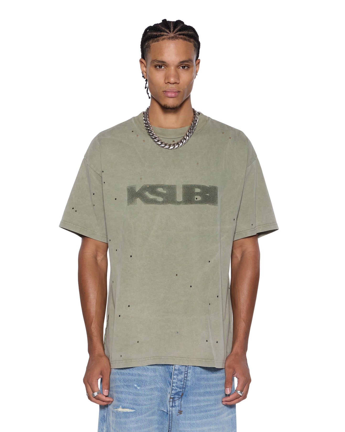 BLASTED EKCESS SS TEE OUTBACK