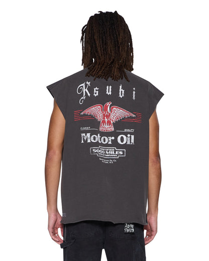 TRUCKSTOP EKCESS CUTOFF FADED BLACK