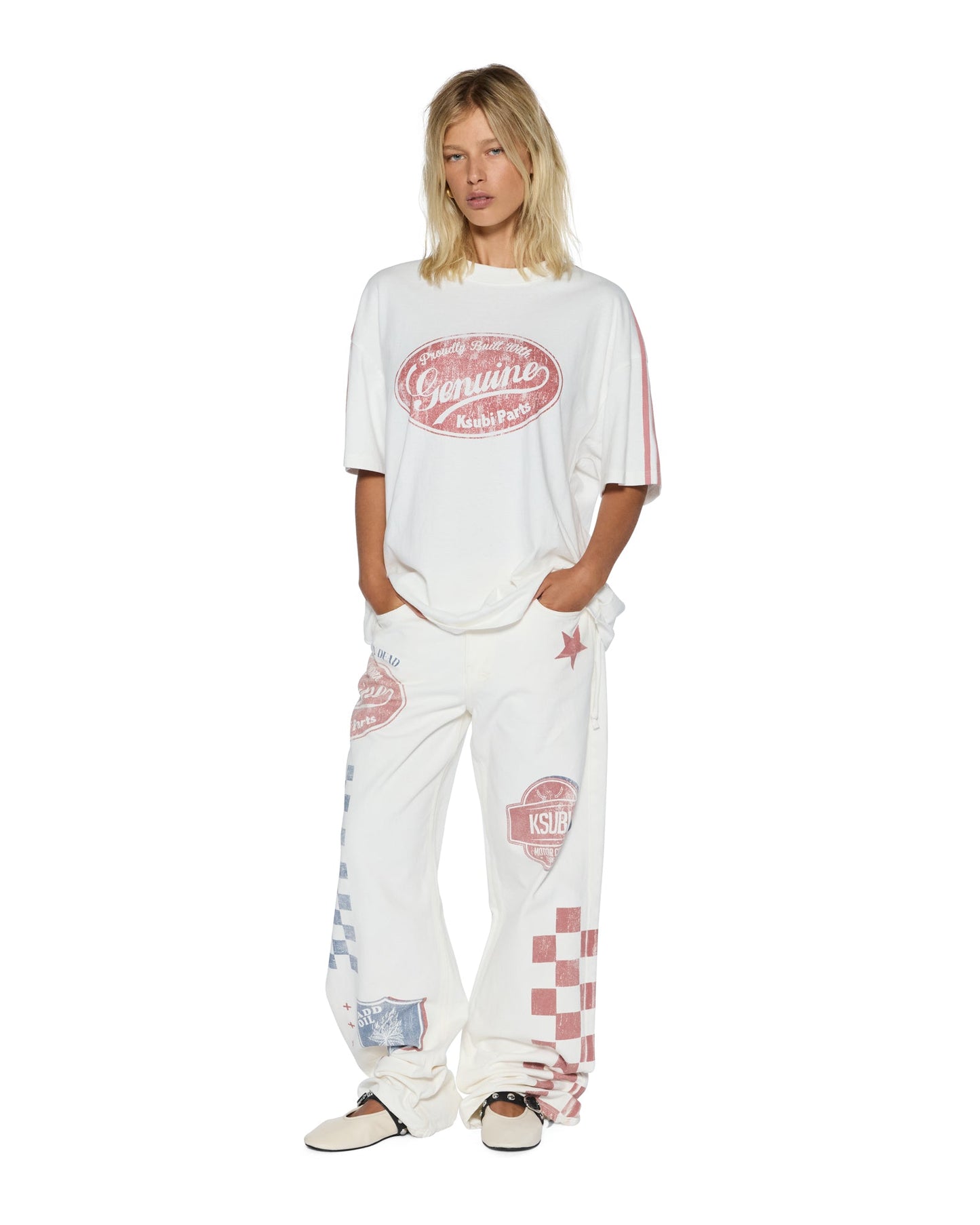 GENUINE BOYFRIEND SS TEE VINTAGE WHITE