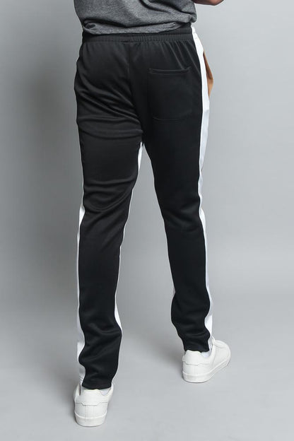 Men's Color Blocked Track Pants