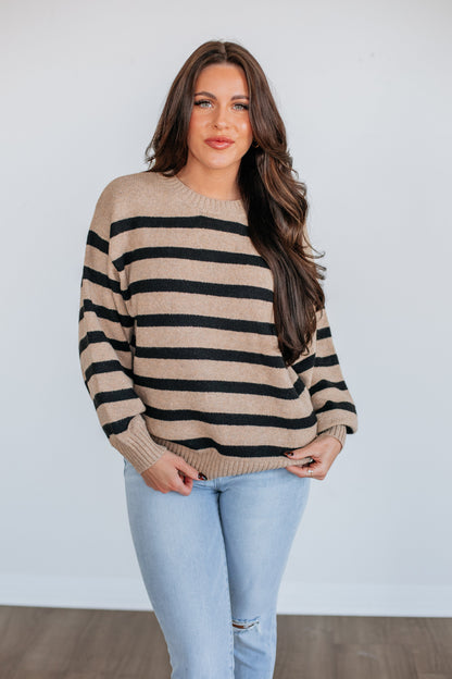 Saylor Striped Sweater