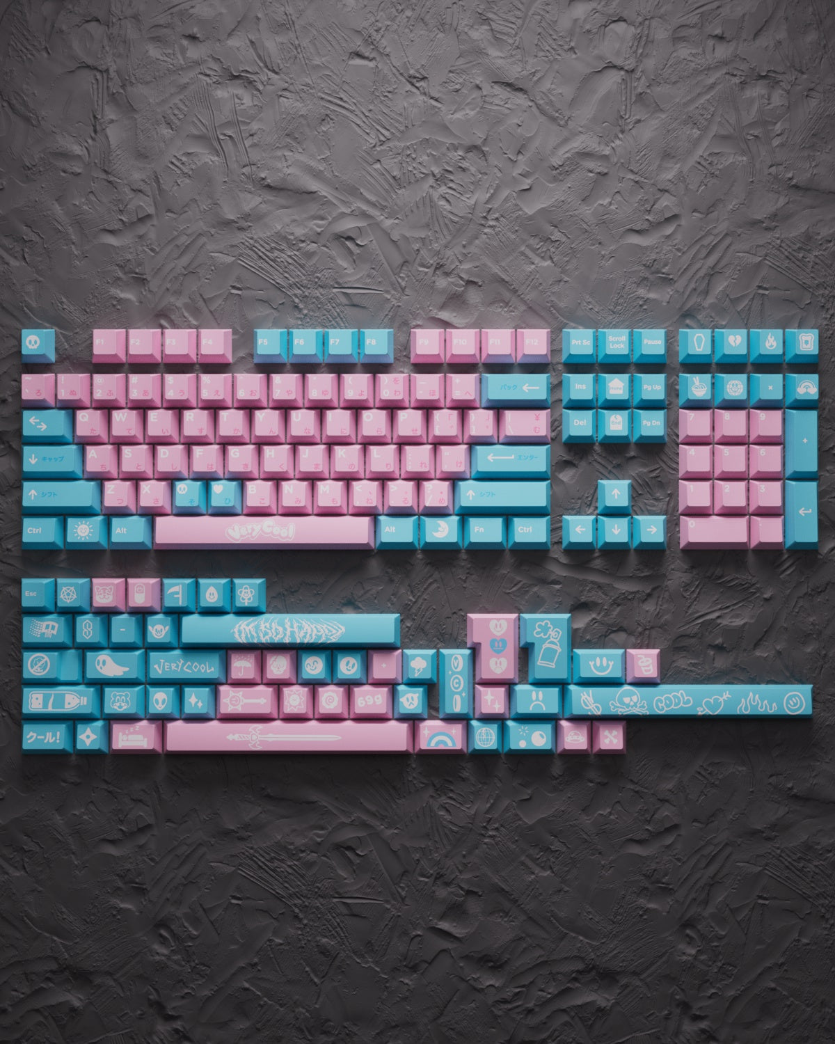 The Very Cool Keycaps