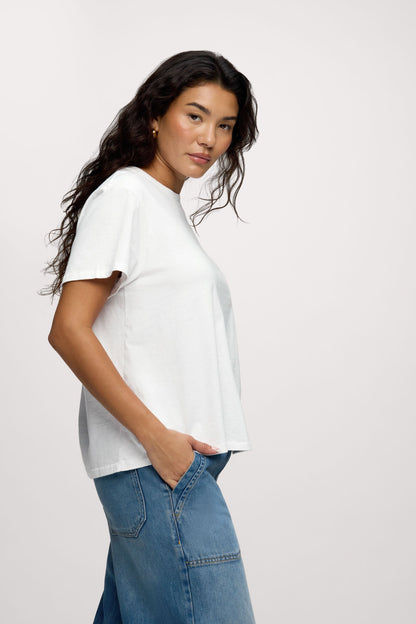 Vintage Cotton Everyday T-Shirt | White