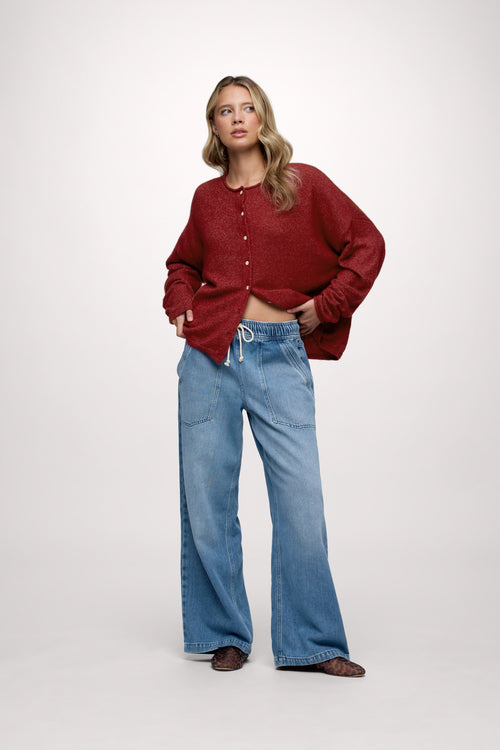 Pull-On Denim Pant | Athens