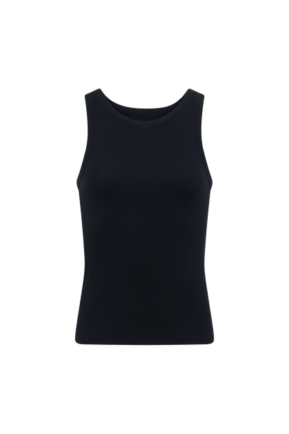 Slinky Rib Tank | Black