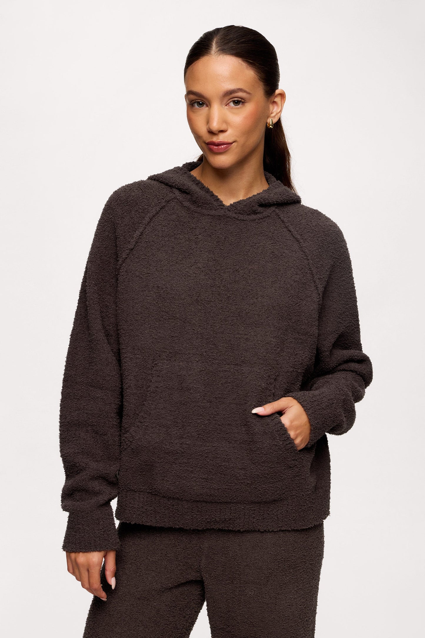 Teddy Sweater Set | Espresso