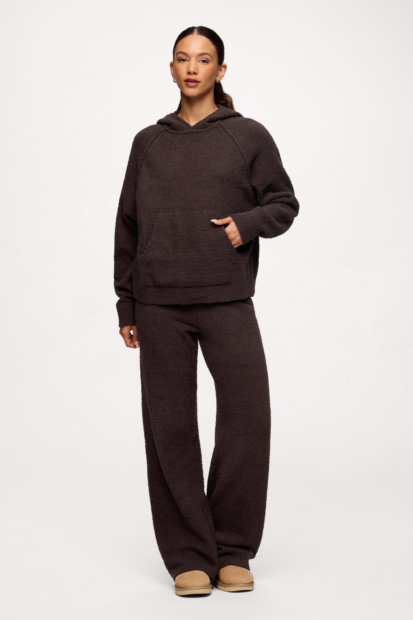 Teddy Sweater Set | Espresso