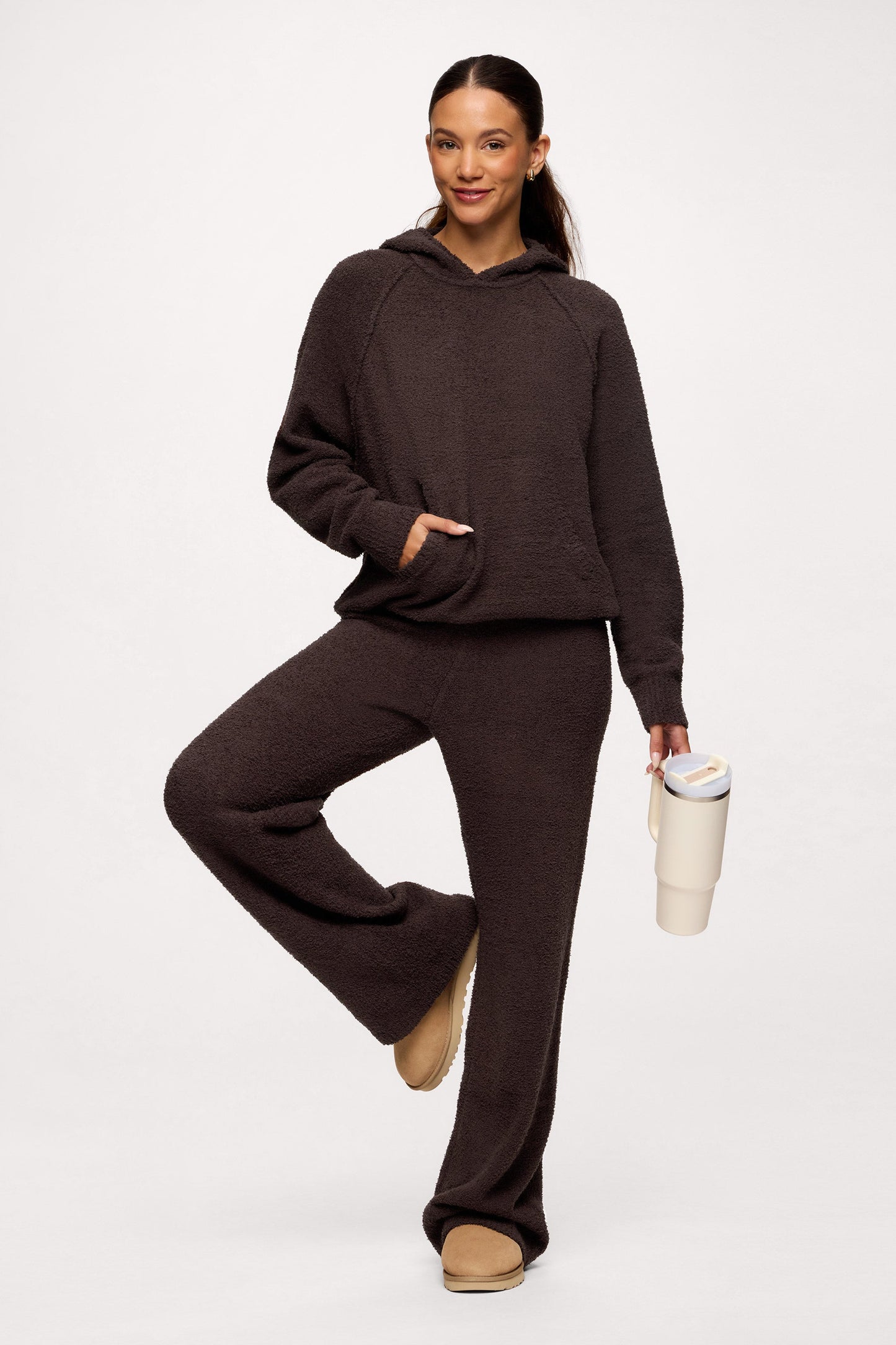 Teddy Sweater Set | Espresso