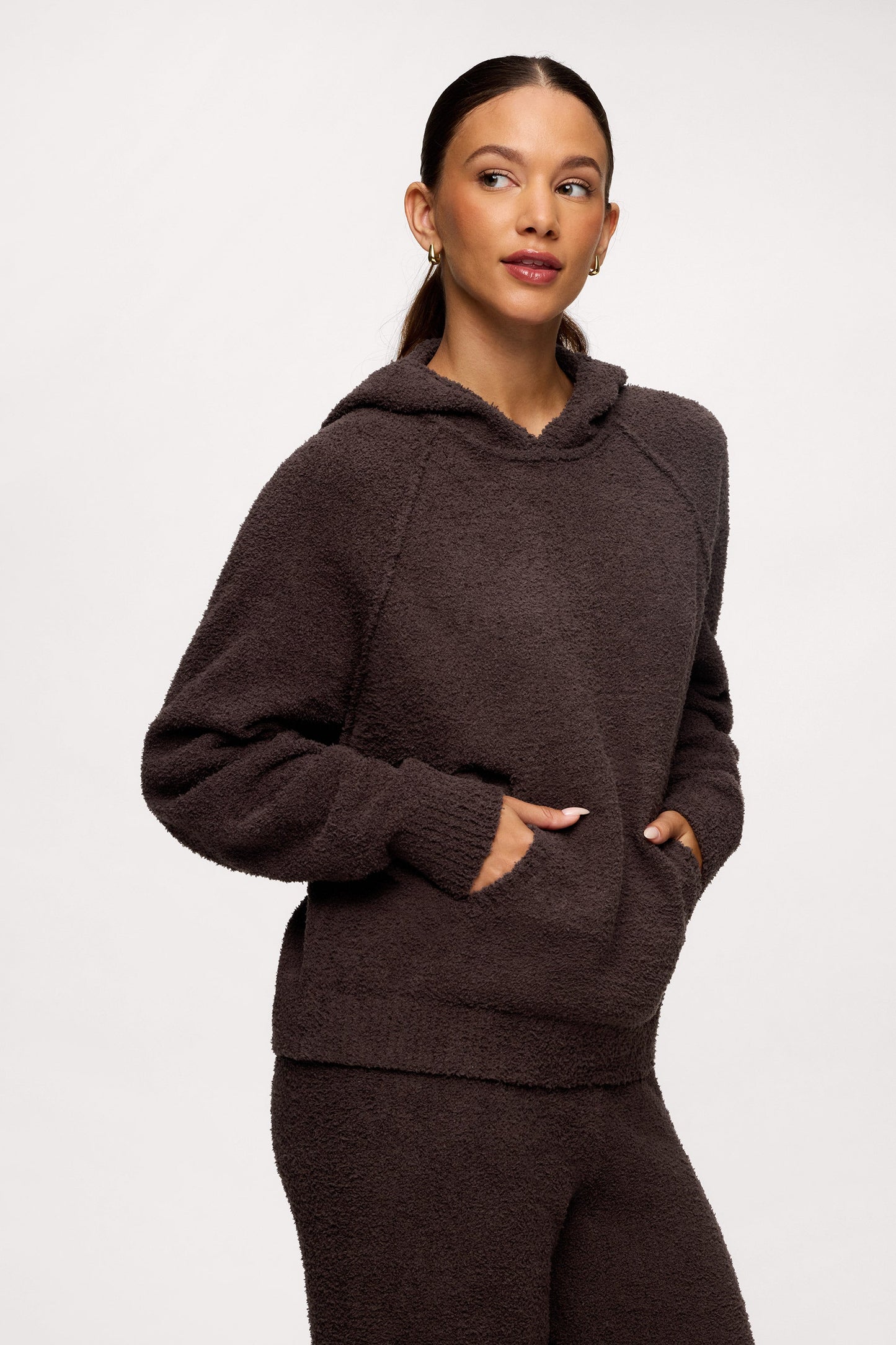 Teddy Sweater Set | Espresso