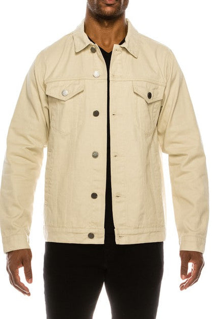 Essential Colored Denim Jacket