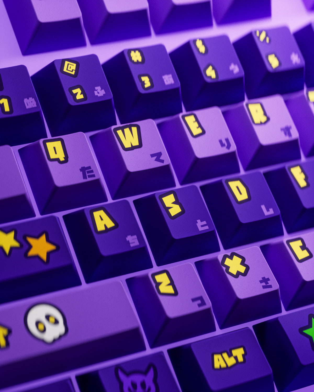 The Dark Mage Keycaps