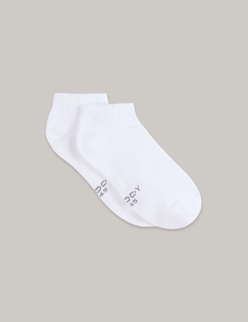 Cushioned Ankle Socks - White