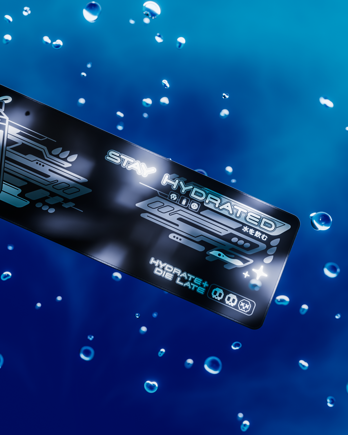 Stay Hydrated Desk Mat