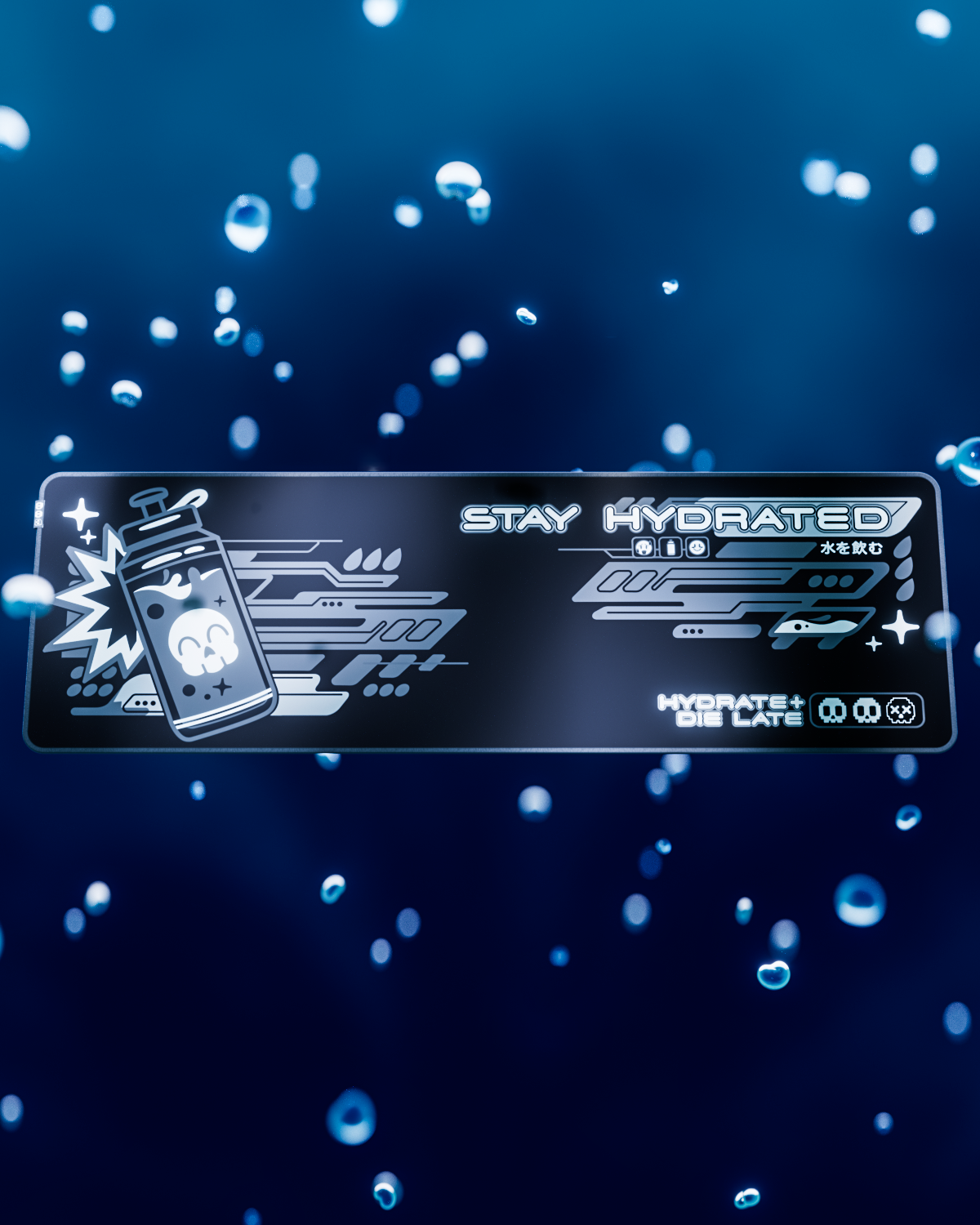 Stay Hydrated Desk Mat