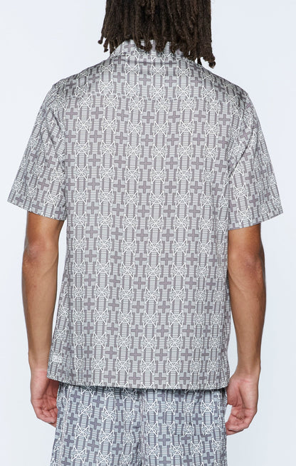 PLUS RESORT SS SHIRT STONE